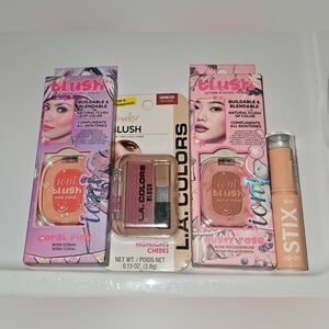 L.A. Colors Blush, Ioni Blush & Colourpoo Highlighter Bundle BNIB